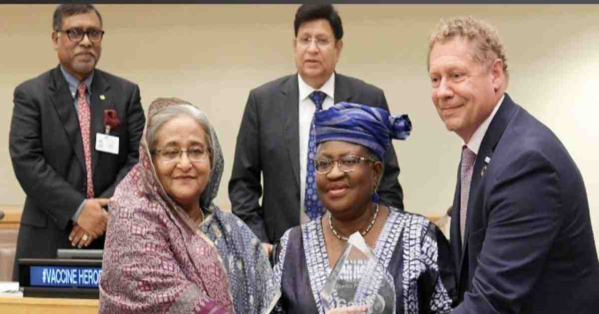 PM to join Global Vaccine Summit , Prime Minister Sheikh Hasina , Global Vaccine Summit in UK , virtual Global Vaccine Summit , Robert Chatterton Dickson , vaccination programme in Bangladesh , ‘Vaccine Hero’ award , British Prime Minister Boris Johnson , British High Commissioner to Bangladesh , COVID-19 pandemic , coronavirus outbreak